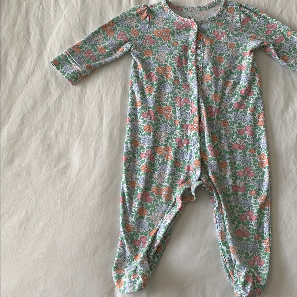 Baby gap snap up pjs